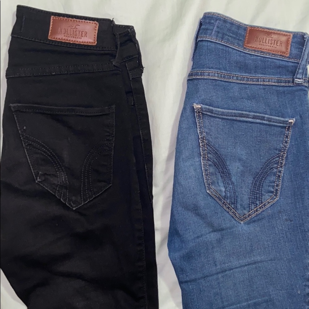 hollister high rise super skinny jeans